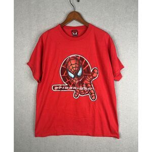 Vintage Y2K 2002 Spider-Man Movie Promo Graphic T-Shirt‎ Size L